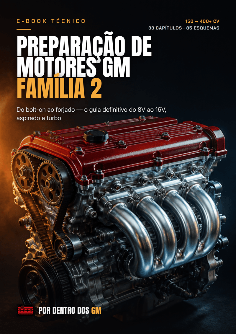 Capa do e-book Preparação de Motores GM Família 2